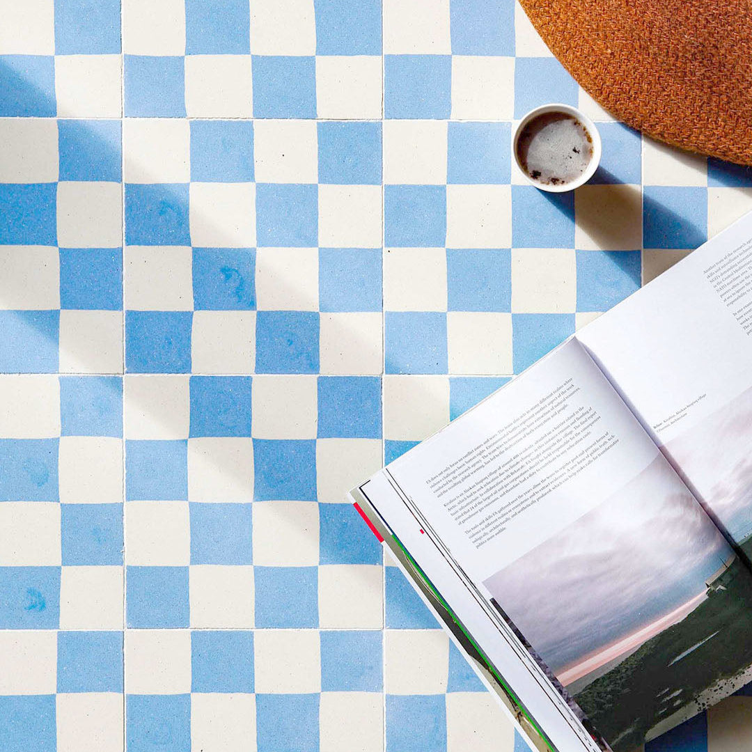 Blue Checkers