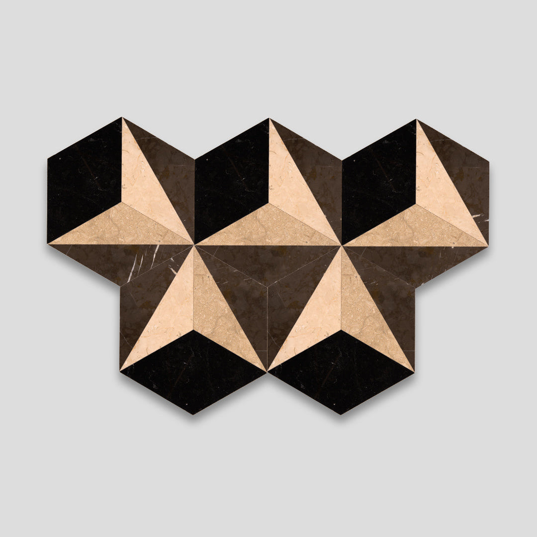 Hex 3D Marble