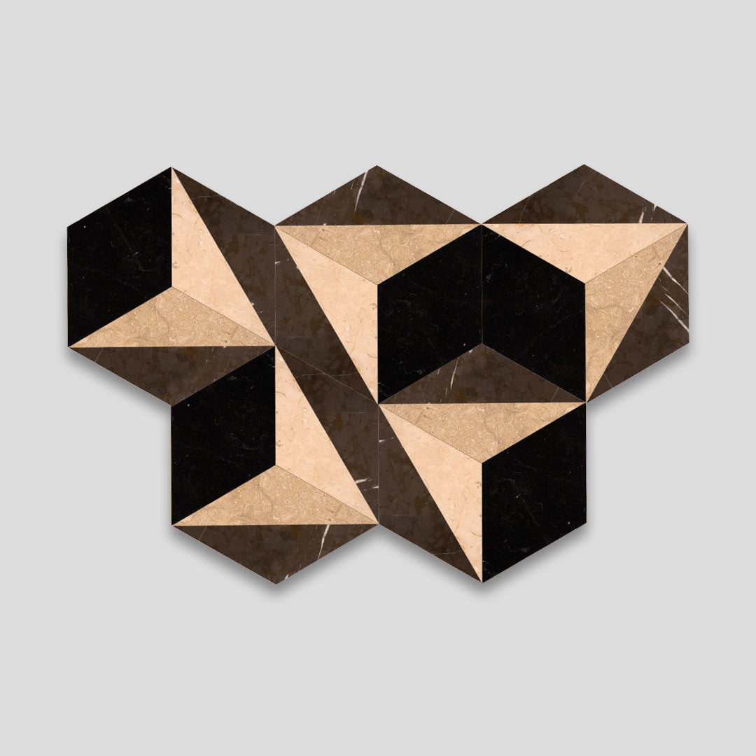Hex 3D Marble