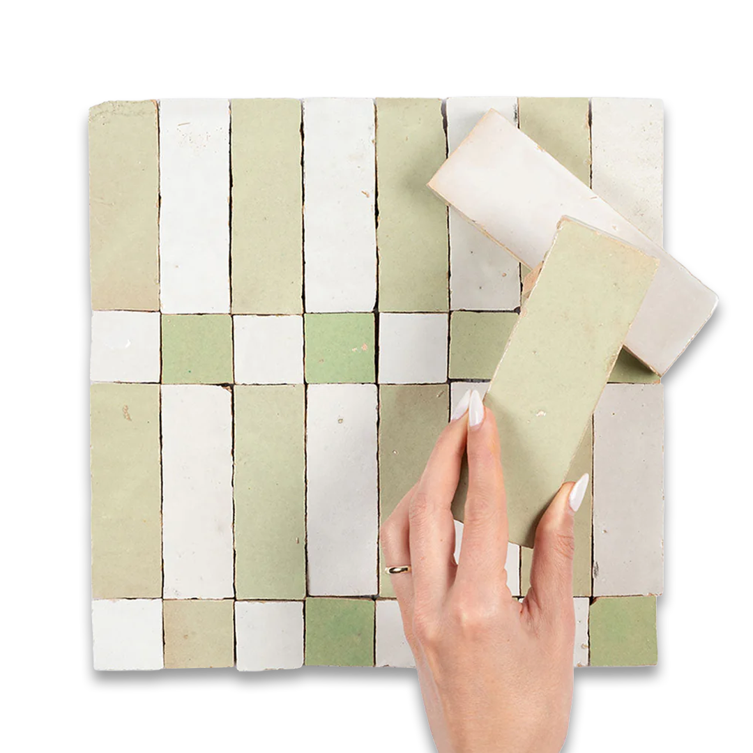 Marrakesh Stripes in Pistachio