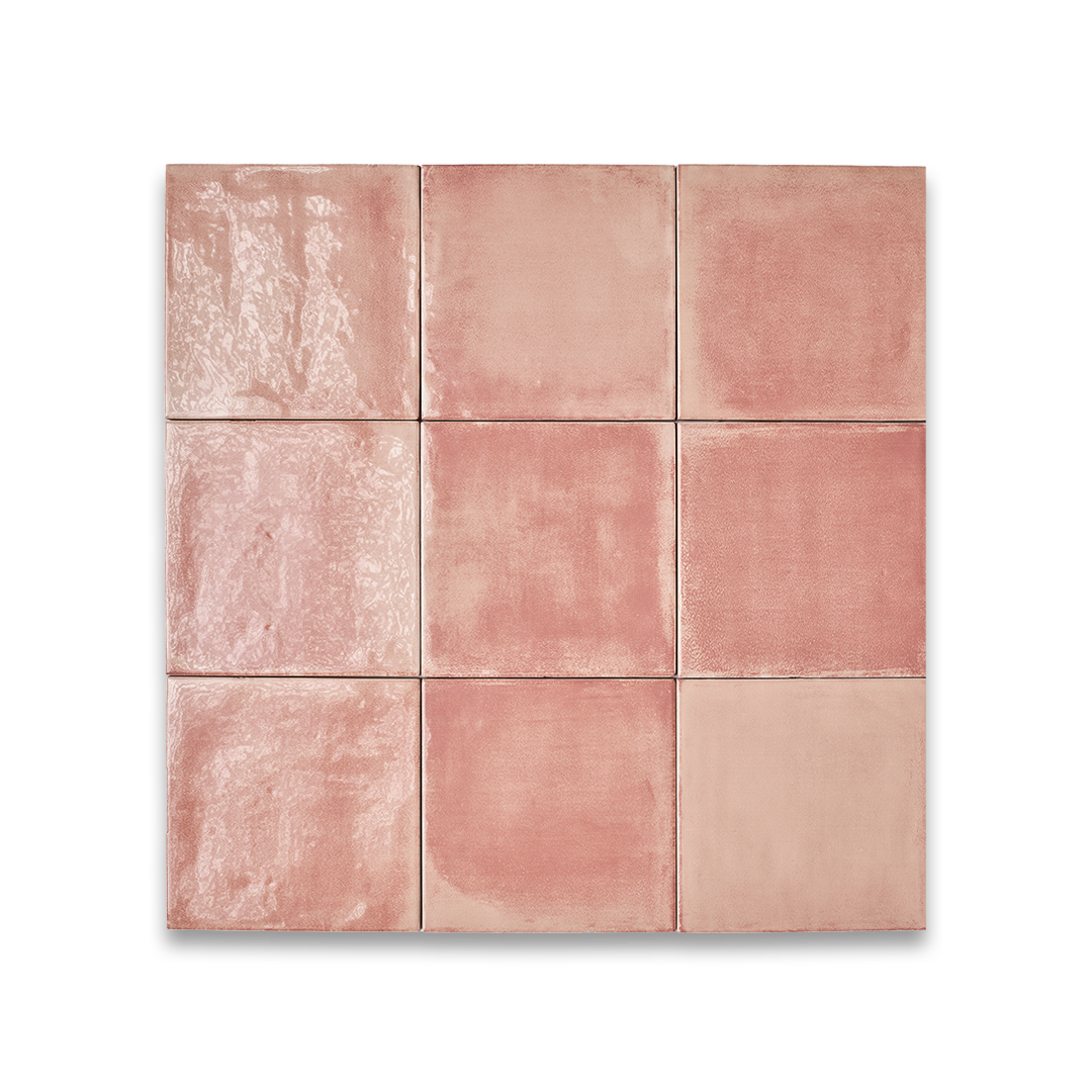 Masona Square Sunset Blush — Ceramic Tile | Otto Tiles