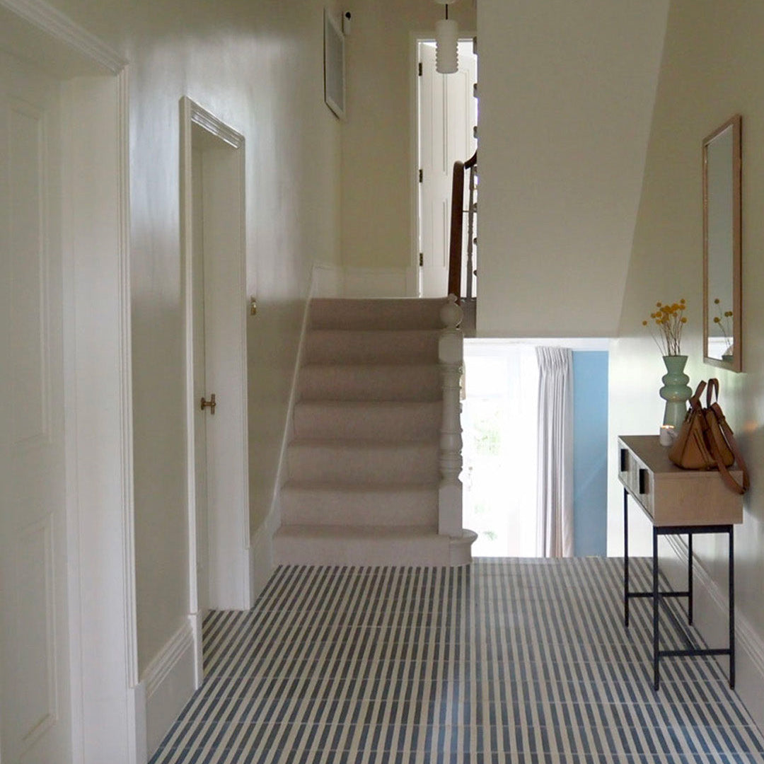 Navy Blue Stripes