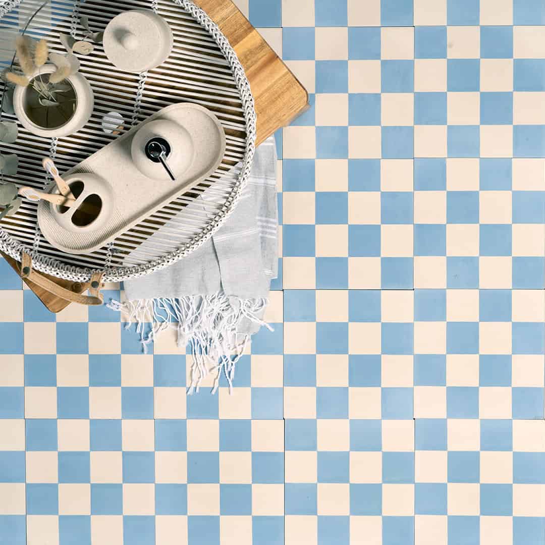 Blue Checkers