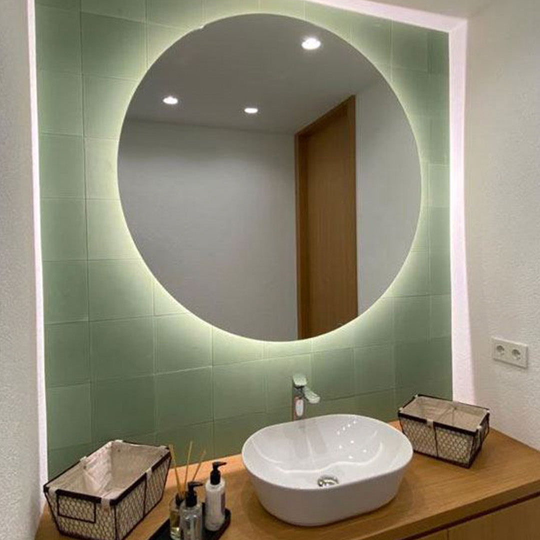 A solid olive green color with a smooth matte finish, ideal for modern, minimalist, or Scandinavian interior flooring, wall cladding, and decorative surface applications.