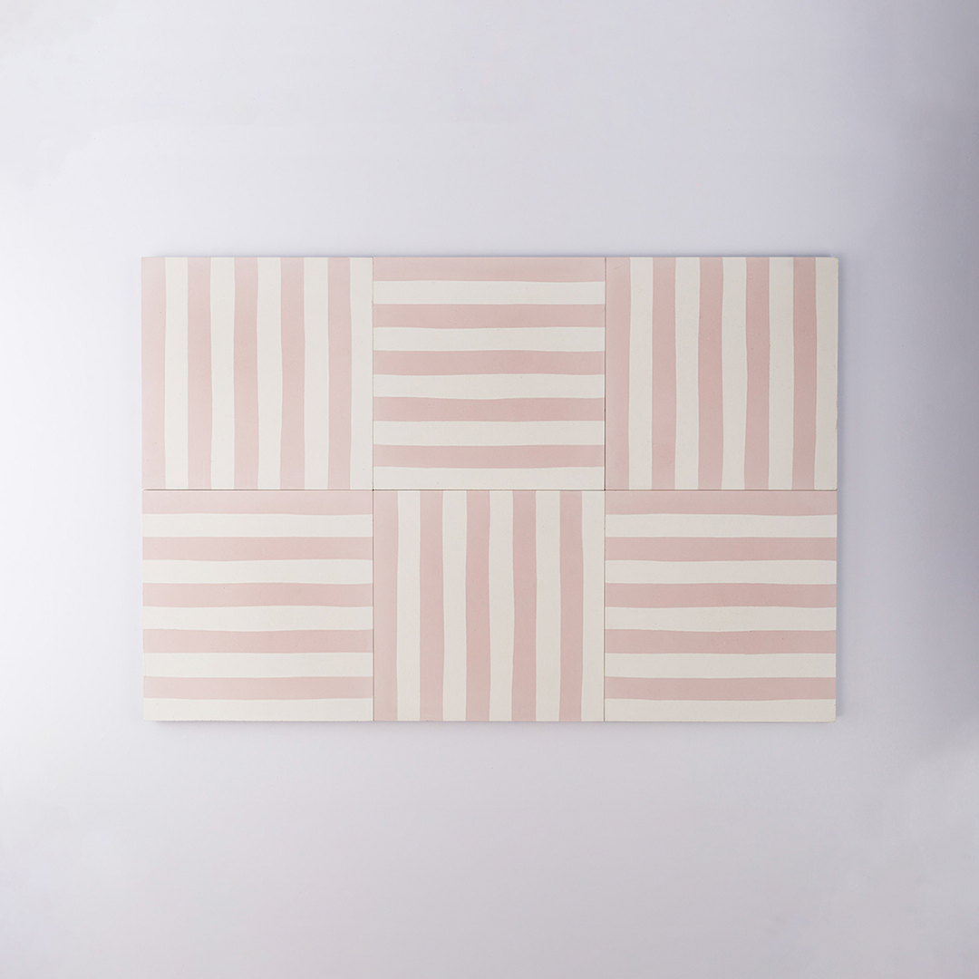 Dirty Pink Stripes
