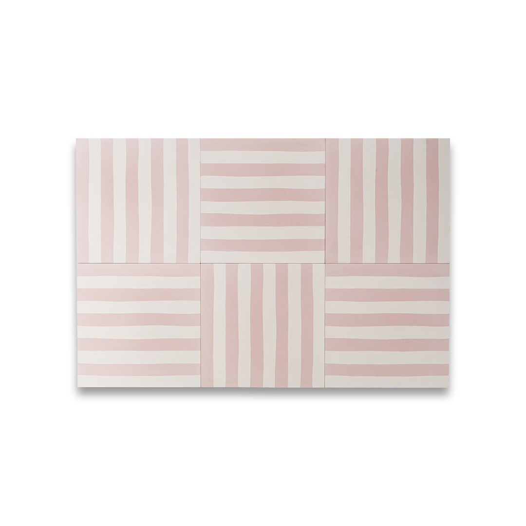 Dirty Pink Stripes