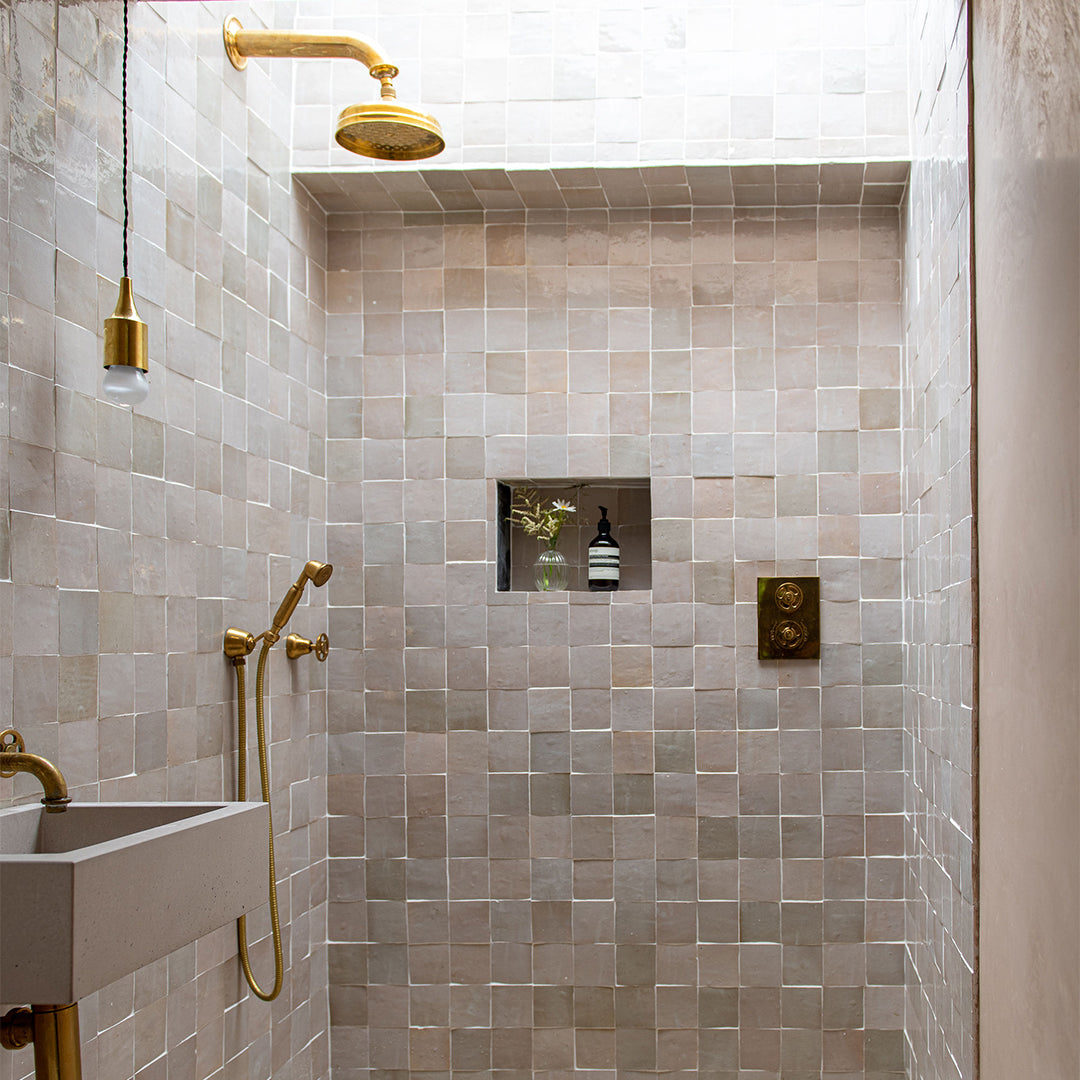 Ecru Zellige- Shower