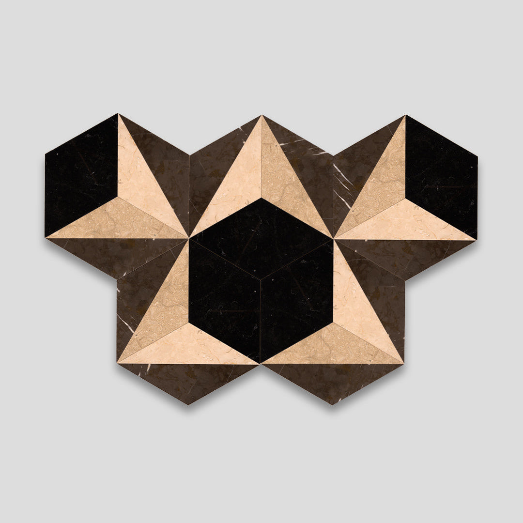 Hex 3D Marble