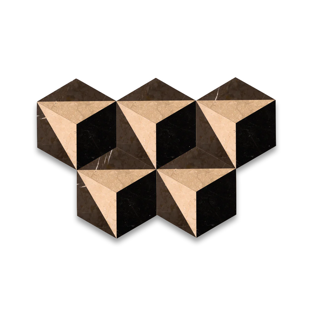Hex 3D Marble