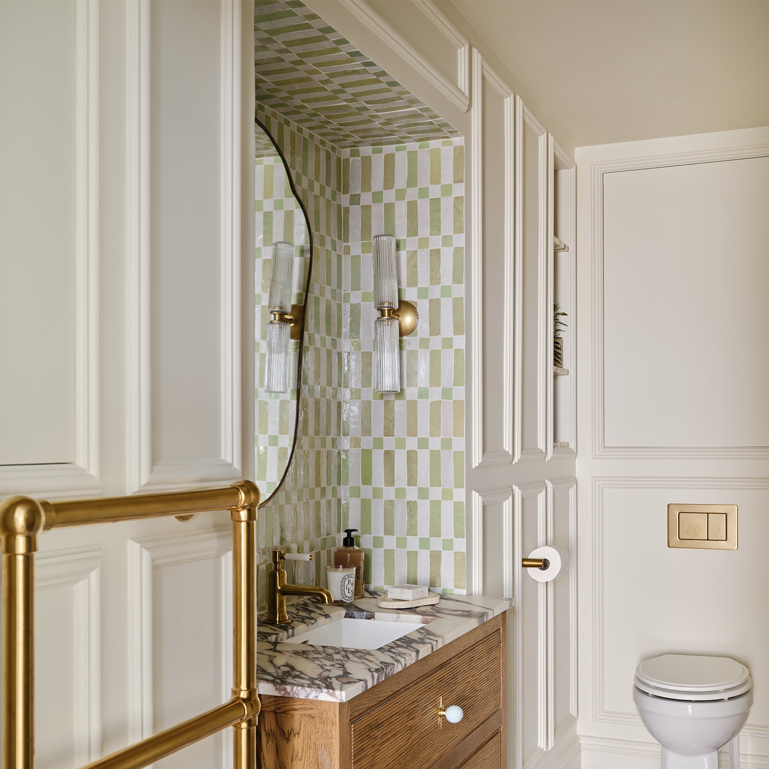 Marrakesh Stripes in Pistachio