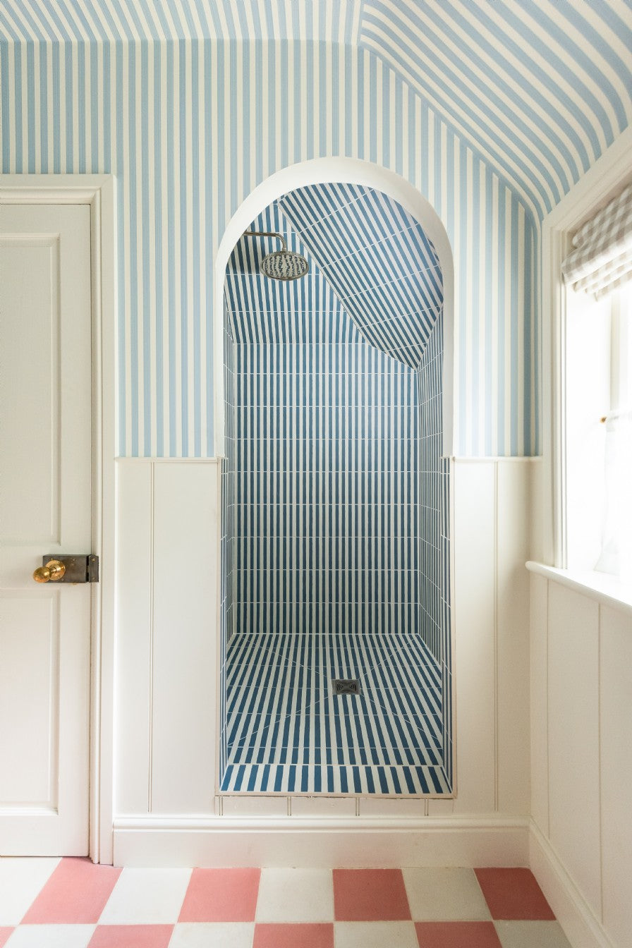 Navy Blue Stripes