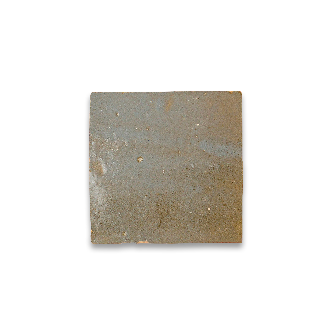 Square stone tile on a white background