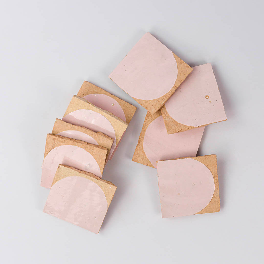 Pink Arch Terracotta Zellige
