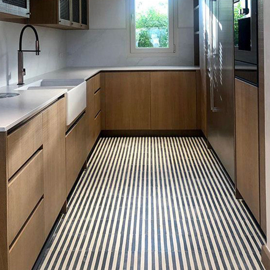 Storm Green Stripes