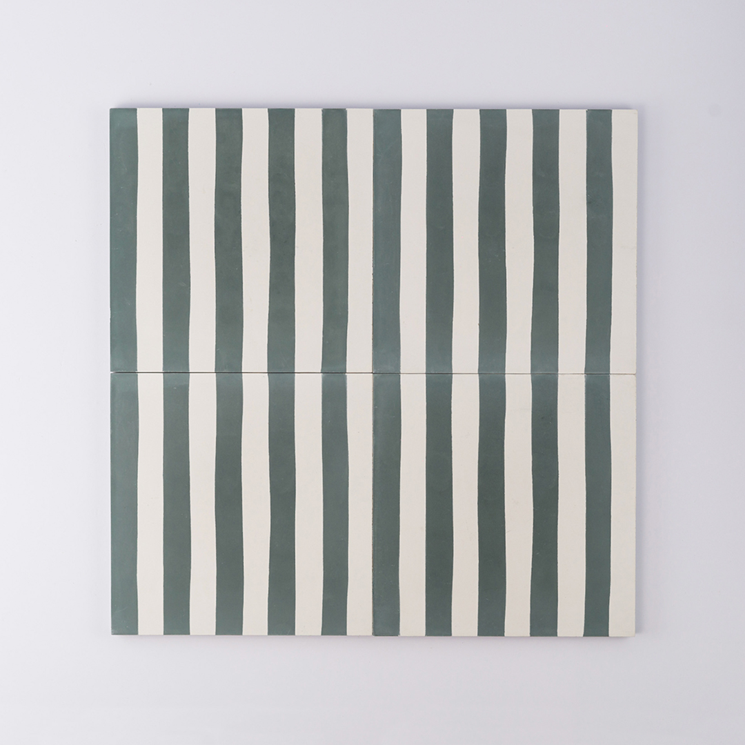 Storm Green Stripes
