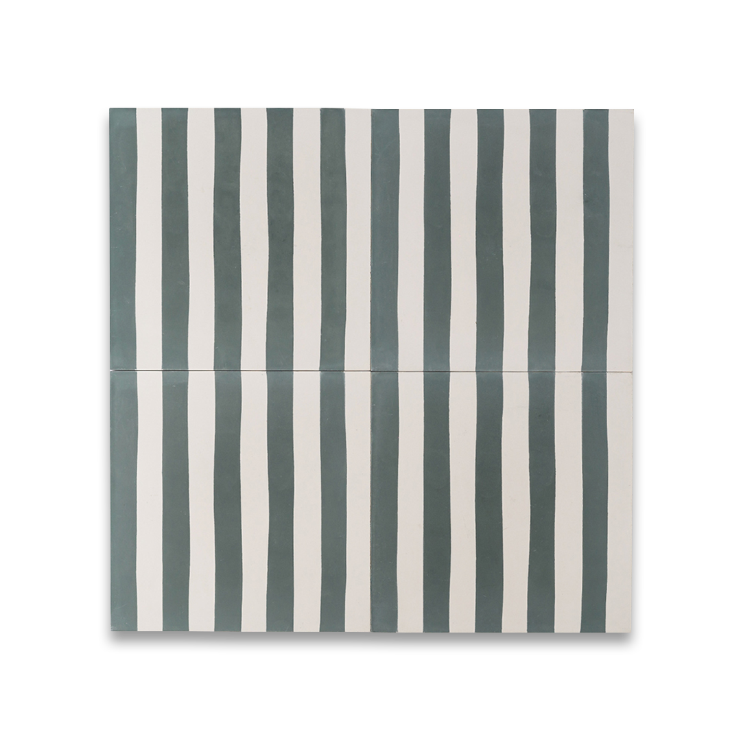 Storm Green Stripes