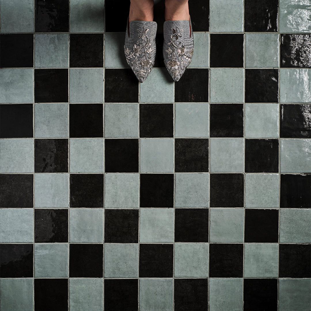ストラータ ホワイト　S Strata Stone Mineral White — Porcelain Tile | Otto Tiles