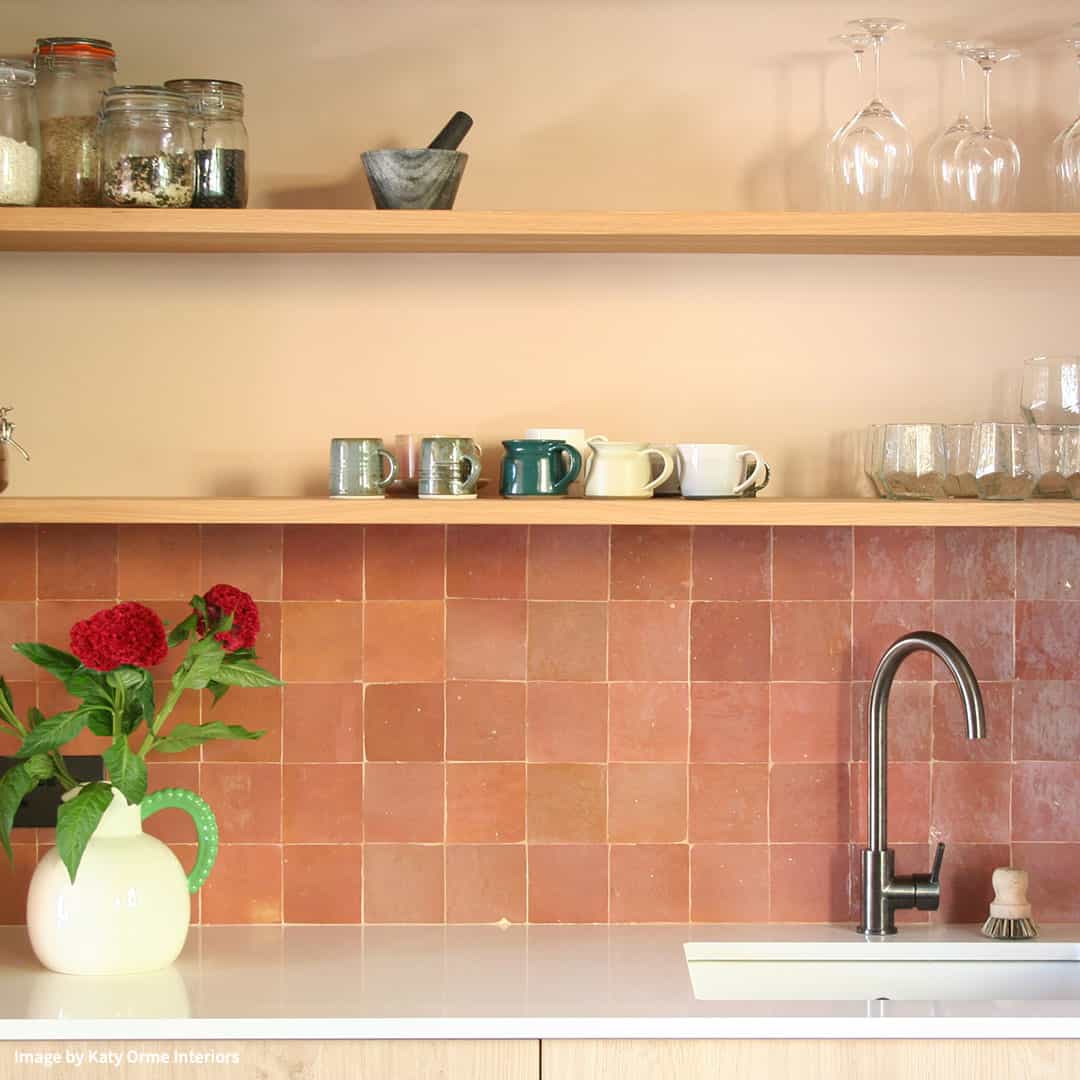 Vintage Rose Zellige Tile