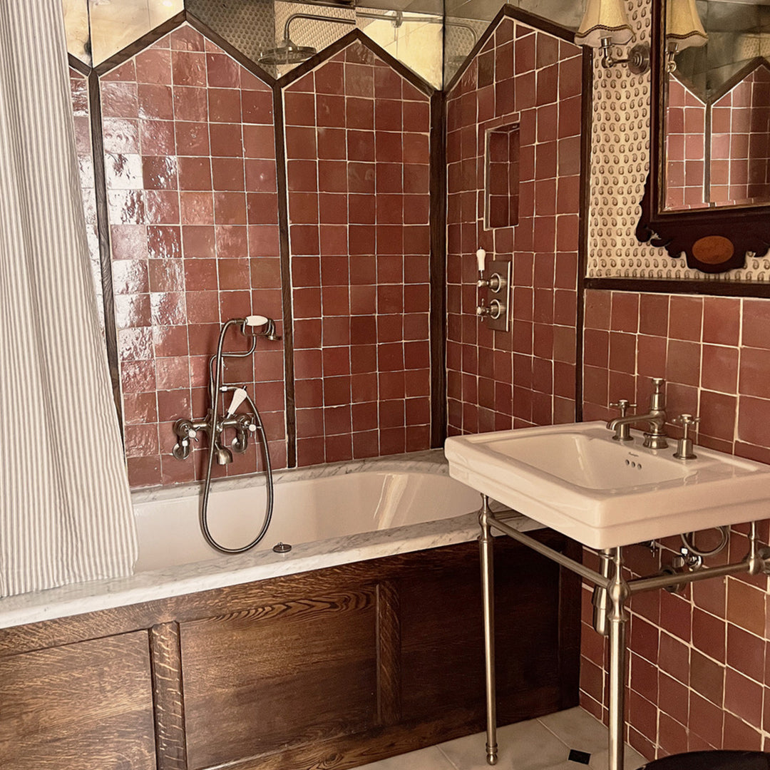 Vintage Rose Zellige Tile