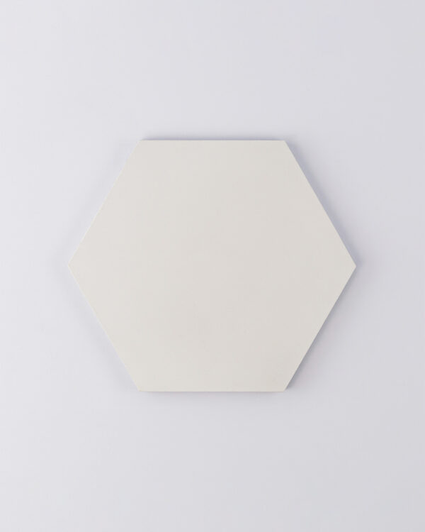 Dirty White Hexagon Encaustic Cement Tile