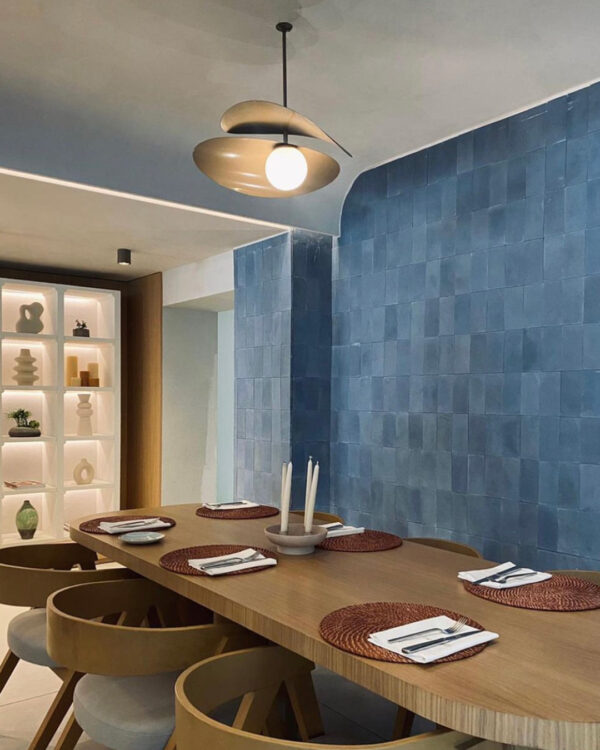 Navy Blue Encaustic Cement Tile Otto Tiles Design Usa
