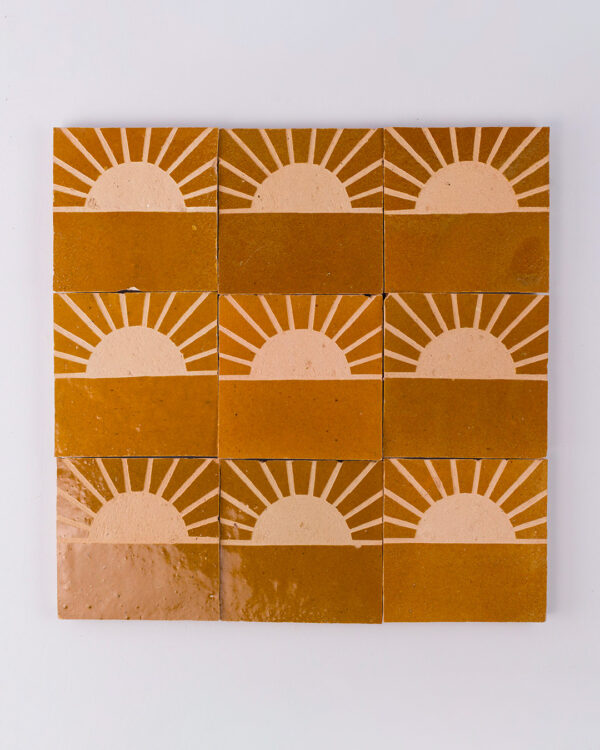 Moroccan Soleil Zellige Tile