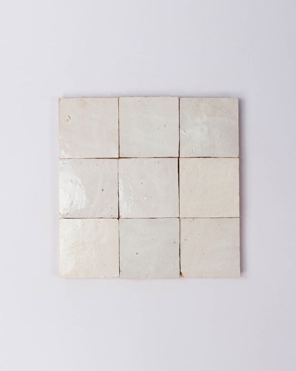 Moroccan White Zellige Tile