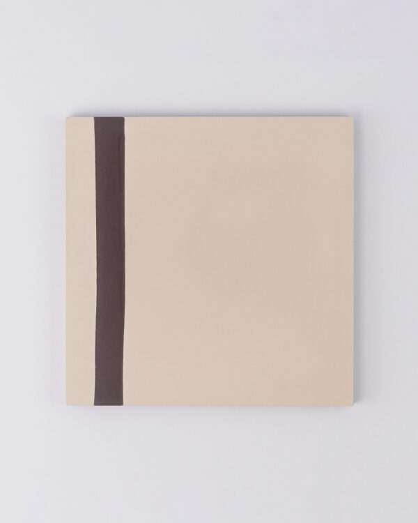 Duo Brown Stripe Encaustic Cement Tile