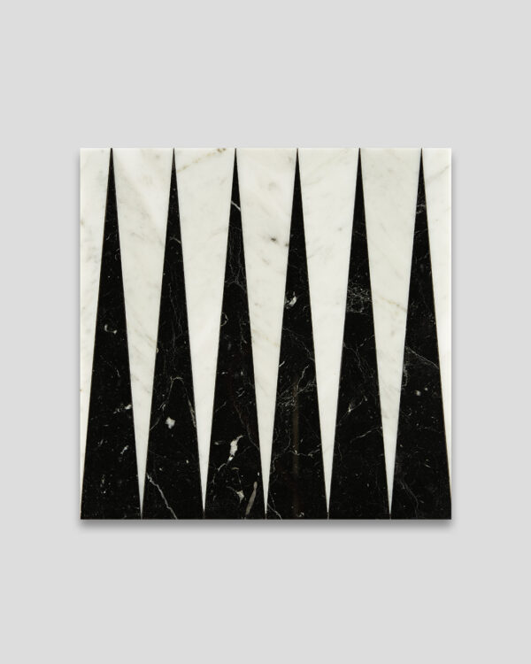 Black Gammon Marble Tile